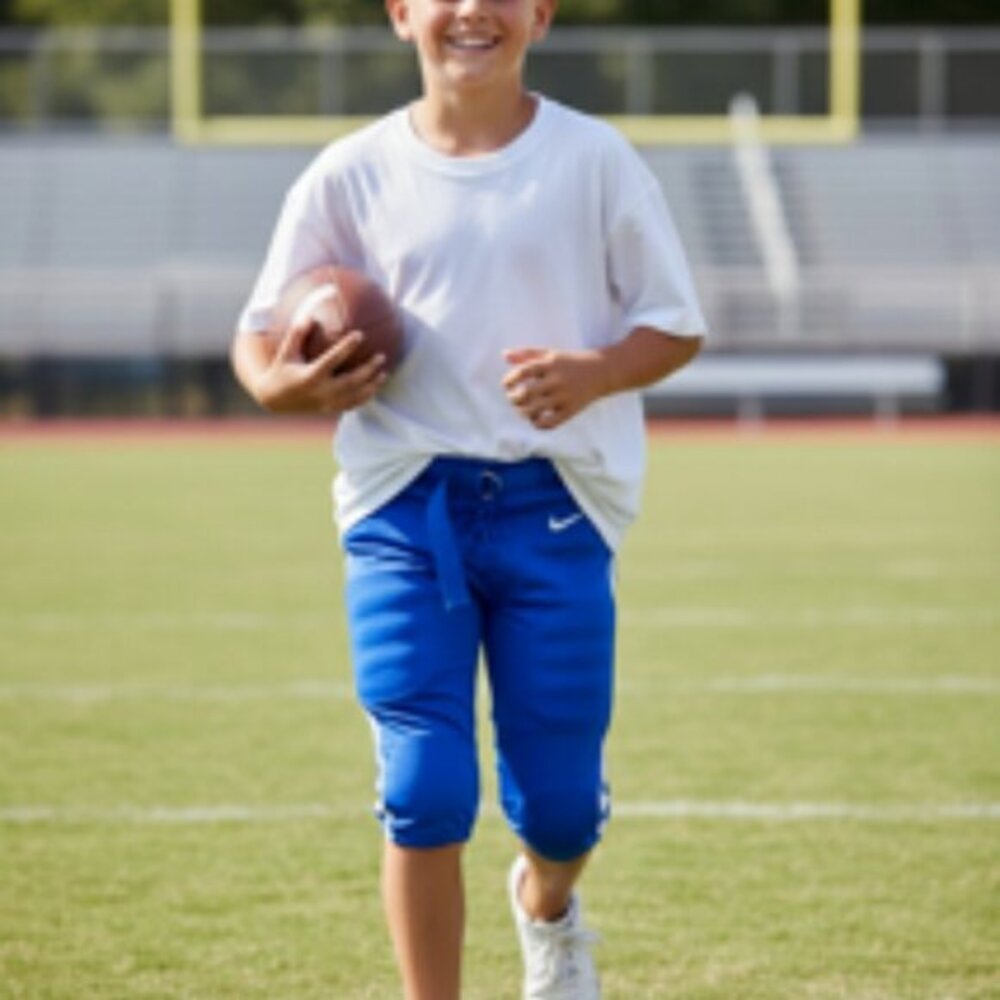 NEW Nike Engineered Football Pants Boys‎ XXL Vapor Pro Stretch Blue NWT